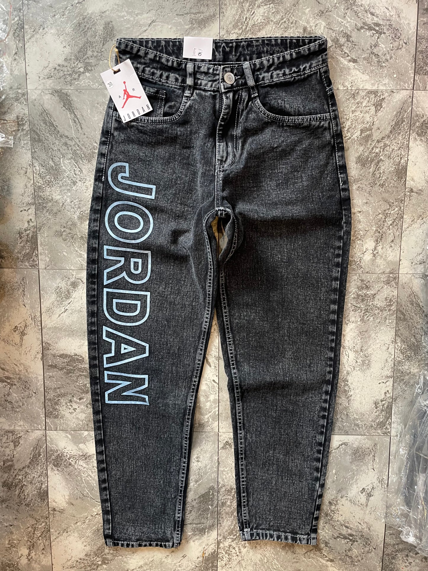 Jordan Baggy mom/carrot fit jeans