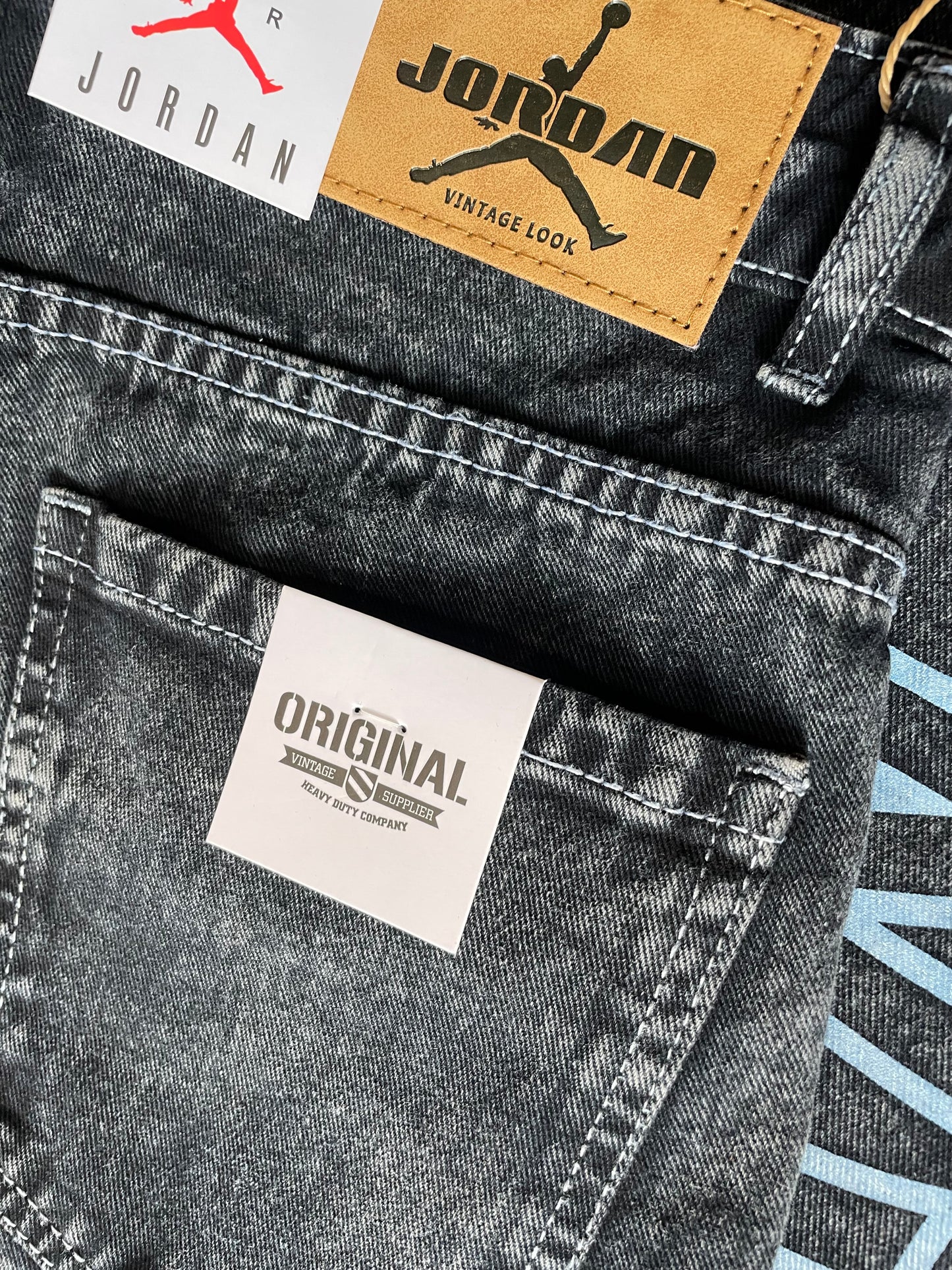 Jordan Baggy mom/carrot fit jeans