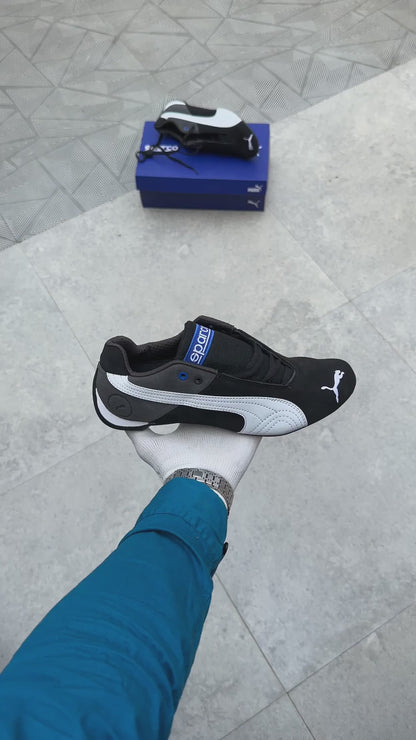 Puma Future Cat Sparco Black White Shoes